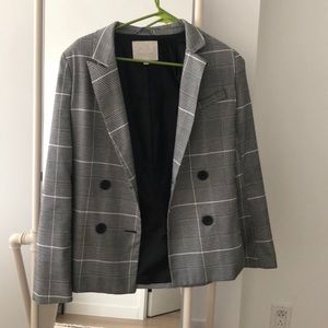 Checkered Blazer